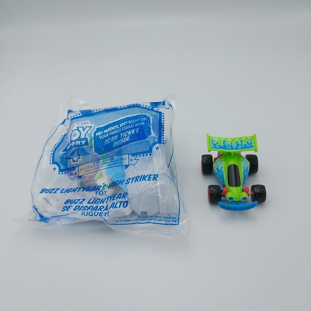 McDonald's Happy Meal Disney Pixar Toy Story 4 Buzz And Burger King RC‎ Car